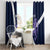 Custom Scotland Rugby Window Curtain Scottish Lion and Thistle