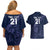 Custom Scotland Rugby Couples Matching Off Shoulder Short Dress and Hawaiian Shirt Scottish Lion Sporty Style LT9 - Wonder Print Shop