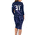 Custom Scotland Rugby Family Matching Long Sleeve Bodycon Dress and Hawaiian Shirt Scottish Lion Sporty Style LT9 - Wonder Print Shop