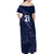 Custom Scotland Rugby Off Shoulder Maxi Dress Scottish Lion Sporty Style - Wonder Print Shop