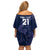 Custom Scotland Rugby Off Shoulder Short Dress Scottish Lion Sporty Style - Wonder Print Shop