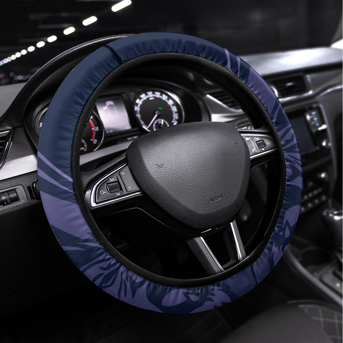 Custom Scotland Rugby Steering Wheel Cover Scottish Lion Sporty Style