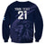 Custom Scotland Rugby Sweatshirt Scottish Lion Sporty Style