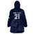 Custom Scotland Rugby Wearable Blanket Hoodie Scottish Lion Sporty Style