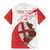 Custom England Rugby Family Matching Mermaid Dress and Hawaiian Shirt Red Rose Sporty Style LT9 - Wonder Print Shop