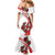 Custom England Rugby Family Matching Mermaid Dress and Hawaiian Shirt Red Rose Sporty Style LT9 - Wonder Print Shop