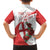 Custom England Rugby Family Matching Puletasi and Hawaiian Shirt Red Rose Sporty Style - Wonder Print Shop