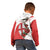 Custom England Rugby Kid Hoodie Red Rose Sporty Style - Wonder Print Shop