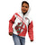 Custom England Rugby Kid Hoodie Red Rose Sporty Style - Wonder Print Shop