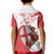 Custom England Rugby Kid Polo Shirt Red Rose Sporty Style - Wonder Print Shop