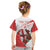 Custom England Rugby Kid T Shirt Red Rose Sporty Style - Wonder Print Shop