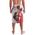 Custom England Rugby Lavalava Red Rose Sporty Style - Wonder Print Shop