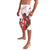 Custom England Rugby Lavalava Red Rose Sporty Style - Wonder Print Shop