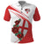 Custom England Rugby Polo Shirt Red Rose Sporty Style - Wonder Print Shop