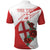 Custom England Rugby Polo Shirt Red Rose Sporty Style - Wonder Print Shop