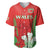 Custom Wales Rugby Baseball Jersey With Prince of Waless Feathers Go Cymru LT9 - Wonder Print Shop