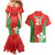 Custom Wales Rugby Couples Matching Mermaid Dress and Hawaiian Shirt With Prince of Waless Feathers Go Cymru LT9 - Wonder Print Shop