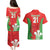 Custom Wales Rugby Couples Matching Puletasi and Hawaiian Shirt With Prince of Waless Feathers Go Cymru LT9 - Wonder Print Shop