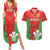 Custom Wales Rugby Couples Matching Summer Maxi Dress and Hawaiian Shirt With Prince of Waless Feathers Go Cymru LT9 - Wonder Print Shop