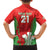 Custom Wales Rugby Family Matching Long Sleeve Bodycon Dress and Hawaiian Shirt With Prince of Waless Feathers Go Cymru LT9 - Wonder Print Shop