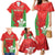 Custom Wales Rugby Family Matching Mermaid Dress and Hawaiian Shirt With Prince of Waless Feathers Go Cymru LT9 - Wonder Print Shop