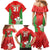 Custom Wales Rugby Family Matching Mermaid Dress and Hawaiian Shirt With Prince of Waless Feathers Go Cymru LT9 - Wonder Print Shop