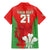 Custom Wales Rugby Family Matching Mermaid Dress and Hawaiian Shirt With Prince of Waless Feathers Go Cymru LT9 - Wonder Print Shop