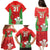 Custom Wales Rugby Family Matching Puletasi and Hawaiian Shirt With Prince of Waless Feathers Go Cymru - Wonder Print Shop