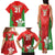 Custom Wales Rugby Family Matching Tank Maxi Dress and Hawaiian Shirt With Prince of Waless Feathers Go Cymru - Wonder Print Shop