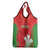 Custom Wales Rugby Grocery Bag With Prince of Waless Feathers Go Cymru