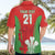 Custom Wales Rugby Hawaiian Shirt With Prince of Waless Feathers Go Cymru - Wonder Print Shop