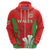 Custom Wales Rugby Hoodie With Prince of Waless Feathers Go Cymru