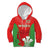 Custom Wales Rugby Kid Hoodie With Prince of Waless Feathers Go Cymru - Wonder Print Shop