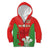 Custom Wales Rugby Kid Hoodie With Prince of Waless Feathers Go Cymru - Wonder Print Shop