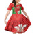 Custom Wales Rugby Kid Short Sleeve Dress With Prince of Waless Feathers Go Cymru - Wonder Print Shop