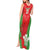 Custom Wales Rugby Tank Maxi Dress With Prince of Waless Feathers Go Cymru