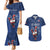 Custom France Rugby Couples Matching Mermaid Dress and Hawaiian Shirt Le XV de France Gallic Rooster LT9 - Wonder Print Shop