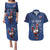 Custom France Rugby Couples Matching Puletasi and Hawaiian Shirt Le XV de France Gallic Rooster LT9 - Wonder Print Shop