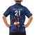 Custom France Rugby Family Matching Mermaid Dress and Hawaiian Shirt Le XV de France Gallic Rooster