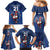 Custom France Rugby Family Matching Mermaid Dress and Hawaiian Shirt Le XV de France Gallic Rooster