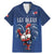 Custom France Rugby Family Matching Mermaid Dress and Hawaiian Shirt Le XV de France Gallic Rooster