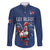 Custom France Rugby Family Matching Mermaid Dress and Hawaiian Shirt Le XV de France Gallic Rooster