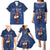 Custom France Rugby Family Matching Puletasi and Hawaiian Shirt Le XV de France Gallic Rooster - Wonder Print Shop