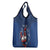 Custom France Rugby Grocery Bag Le XV de France Gallic Rooster