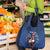 Custom France Rugby Grocery Bag Le XV de France Gallic Rooster