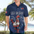 Custom France Rugby Hawaiian Shirt Le XV de France Gallic Rooster - Wonder Print Shop