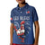 Custom France Rugby Kid Polo Shirt Le XV de France Gallic Rooster - Wonder Print Shop