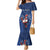 Custom France Rugby Mermaid Dress Le XV de France Gallic Rooster - Wonder Print Shop