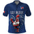 Custom France Rugby Polo Shirt Le XV de France Gallic Rooster - Wonder Print Shop