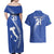 Custom Italy Rugby Couples Matching Off Shoulder Maxi Dress and Hawaiian Shirt Come On Gli Azzurri LT9 - Wonder Print Shop